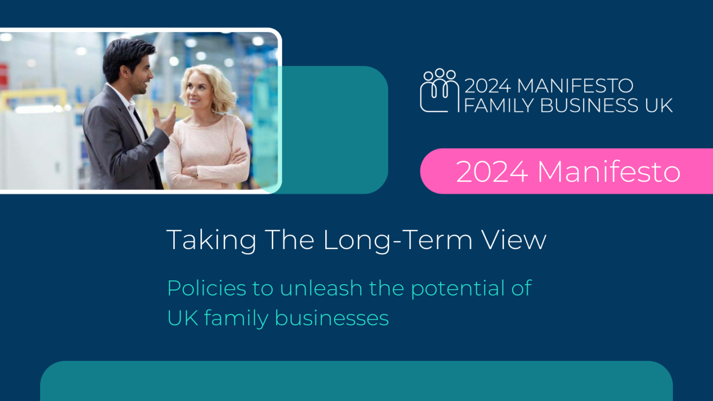 Family Business UK Manifesto