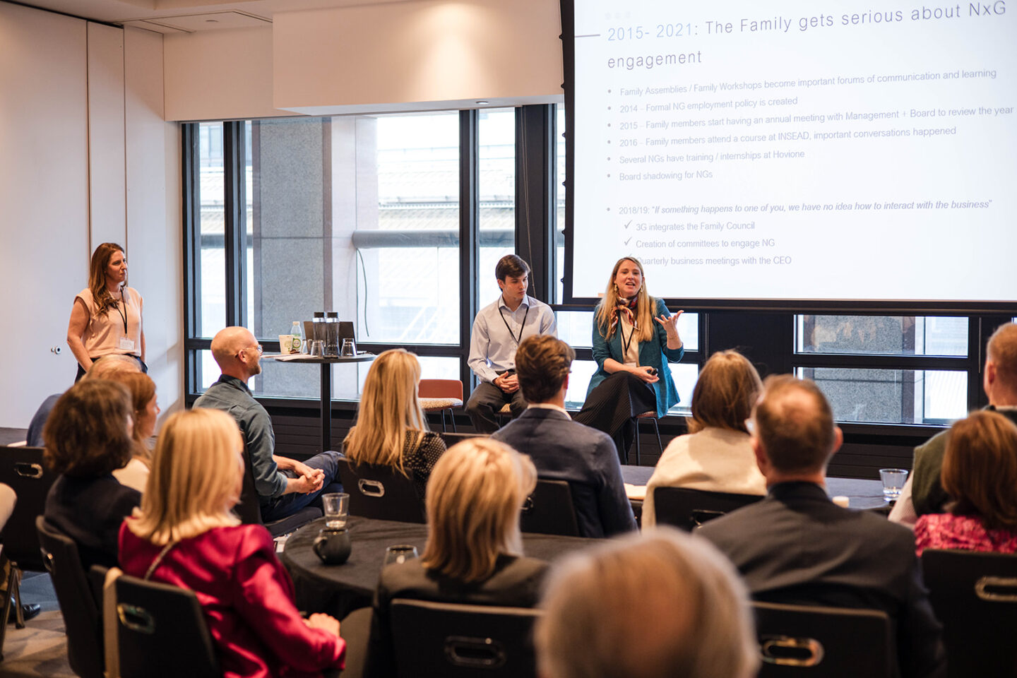 Next gen session at FBUK 2024 Conference crowd